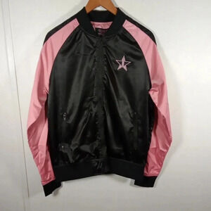 Jeffrey star bomber jacket ize Medium women